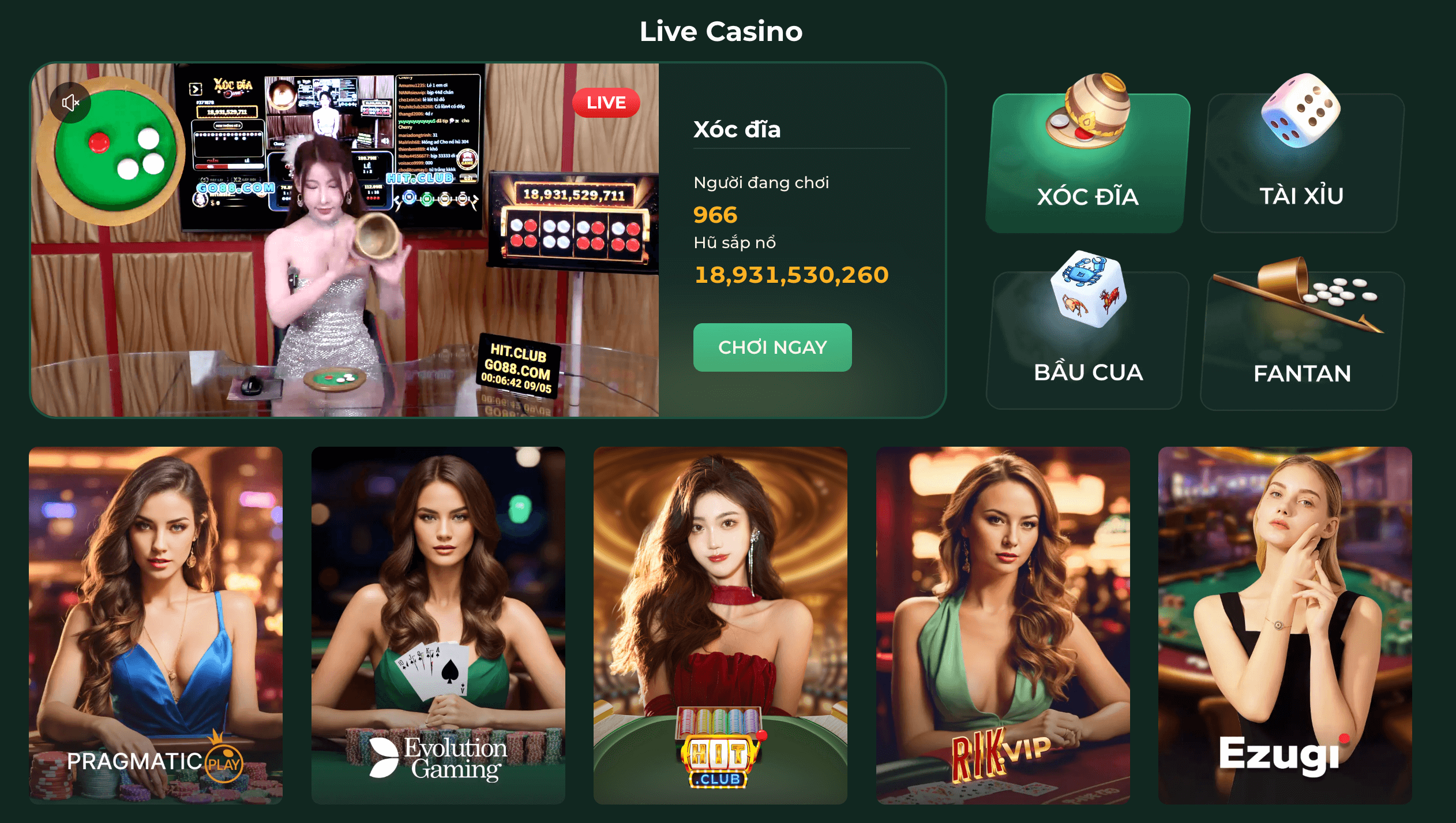 Game live Zbet
